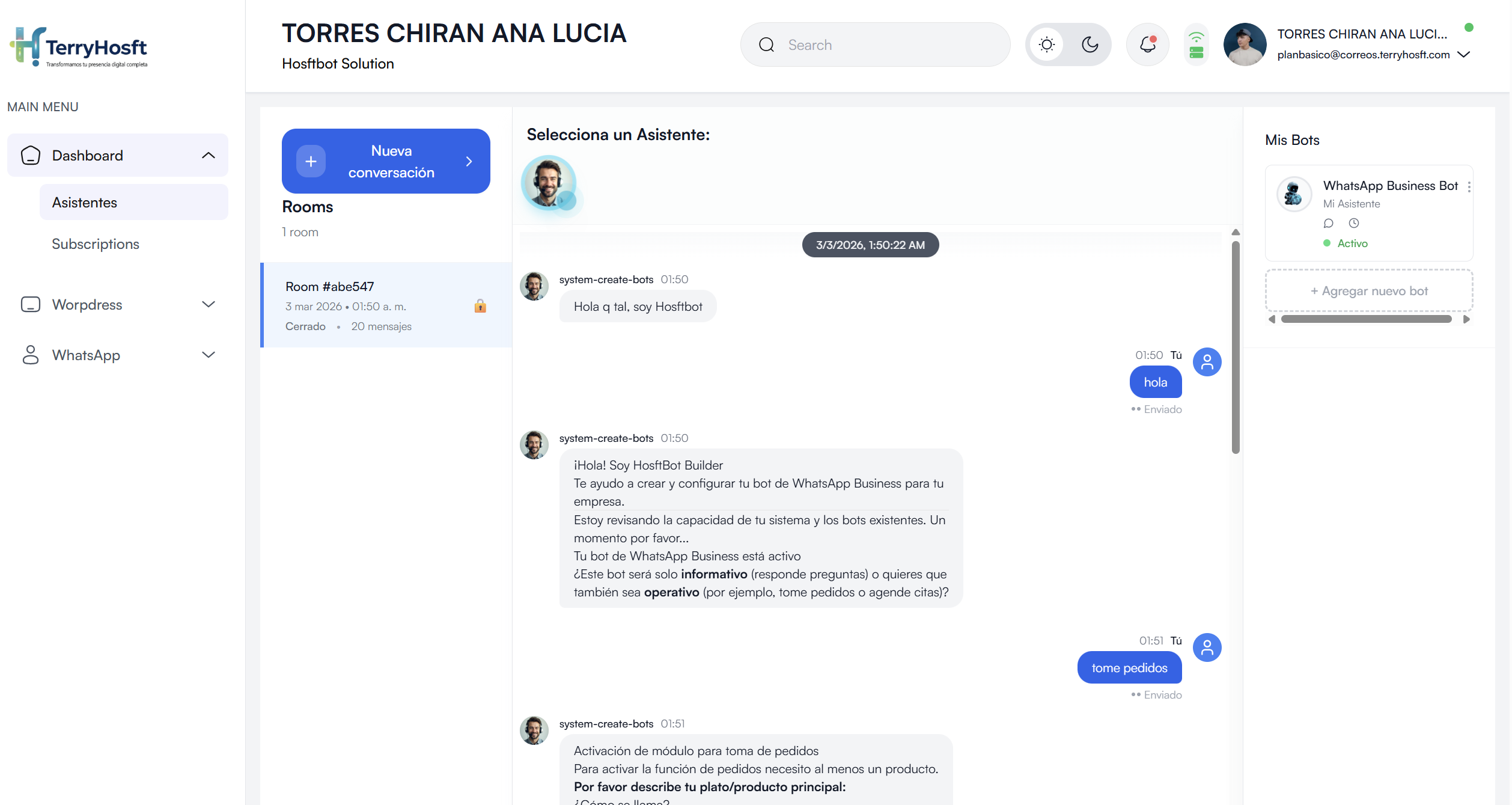 Plataforma HosftBot OS